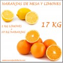 Naranjas 16 KG y 1 KG Limones
